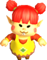 The Girl, a resident of Kakariko Village from A Link Between Worlds