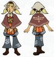 Concept art of Peatrice from Hyrule Historia