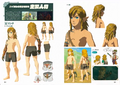 Concept art of Link