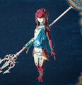 Mipha's Champion Garb in Hyrule Warriors: Age of Calamity