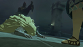 Ganondorf attacking Sonia