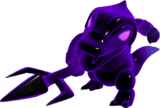 A render of a dark Lizalfos.