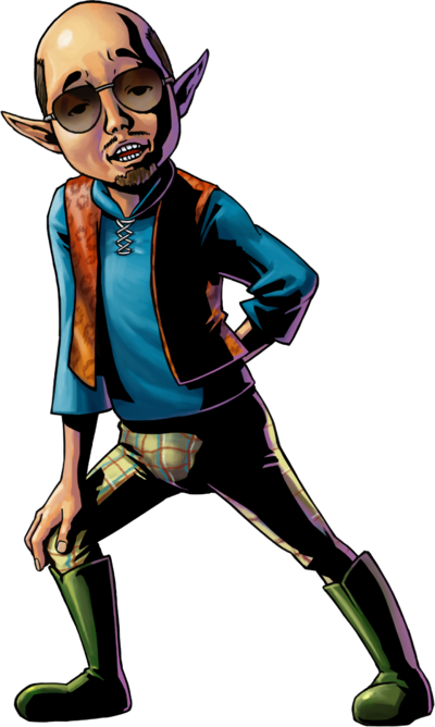 Carte Man from Curiosity Shop