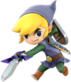 Alternate render of Toon Link from Super Smash Bros. Ultimate