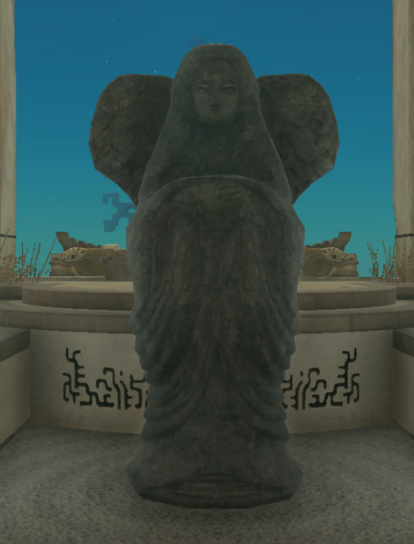 File:TotK Great Goddess Statue Model.png