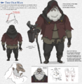 Concept artwork of the Old Man from Breath of the Wild