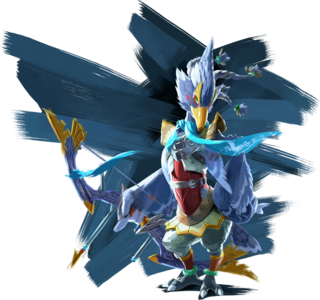 Revali artwork from Breath of the Wild