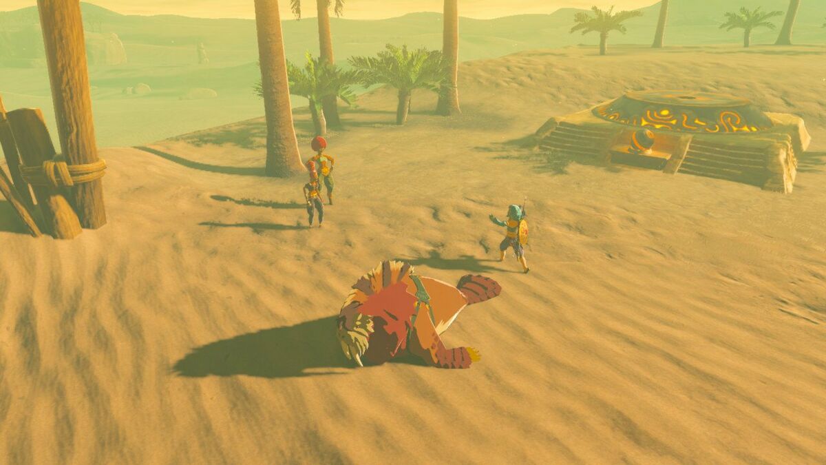 Sand Seal Race Zelda Wiki   1200px BotW Sand Seal Race 1 