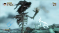Stallord's left hand disintegrating