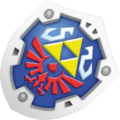 The Hylian Crest on the Hylian Shield from A Link Between Worlds