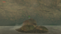 One of the Koroks found on Puffer Beach from Breath of the Wild