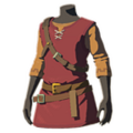 Tunic of the Wild with Crimson Dye from Breath of the Wild