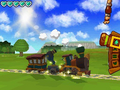 The Spirit Train in-game from Spirit Tracks