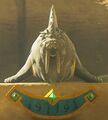 The Gerudo typography on Sand-Seal Statues from Breath of the Wild