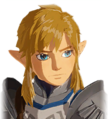 Sir Link as a knight in Age of Calamity