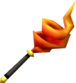 The Nice Fire Rod from A Link Between Worlds