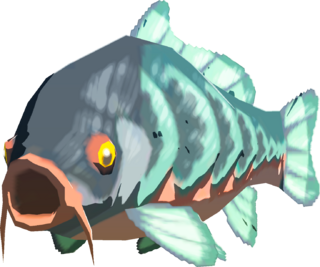 Armored Carp model from Tears of the Kingdom