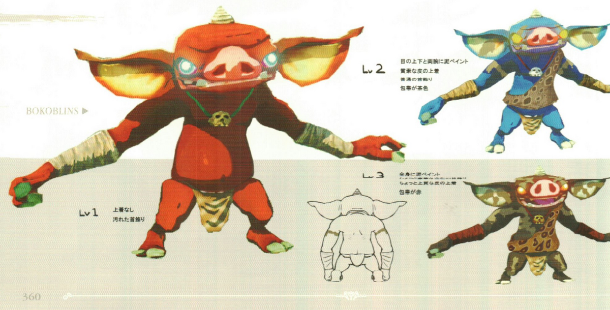 File:BotW Bokoblin Concept Artwork.png - Zelda Wiki