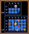 The map of Level 2 from Ancient Stone Tablets