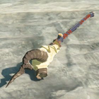 Spiked Moblin Spear Normal: 308 (312) Master: 313 (317)