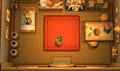 Link's House interior in A Link Between Worlds