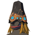 The Ancient Helm with Blue Dye from Breath of the Wild
