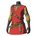 Tunic of the Wild with Red Dye from Breath of the Wild