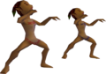 Model of the Rosa Sisters dancing from Majora's Mask