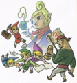 Artwork of the Links, Gonzo, and Tetra