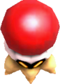 A red Hardhat Beetle from Tri Force Heroes
