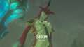Sidon's introduction at Inogo Bridge from Breath of the Wild