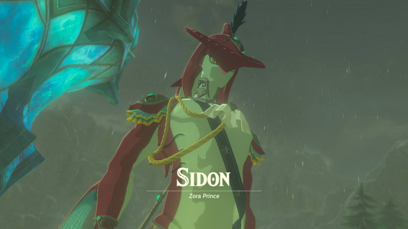 File:BotW Sidon Introduction.png