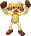 A Monkey jumping from Majora's Mask 3D