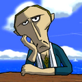 Salvatore's image from the Sliding Puzzle from The Wind Waker