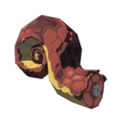 Red Lizalfos Tail icon from Hyrule Warriors: Age of Calamity