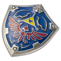 The Legend of Zelda Hylian Shield Pin - Zelda Wiki