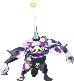 Silver Bokoblin model from Tears of the Kingdom