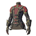 Rubber Armor with Crimson Dye