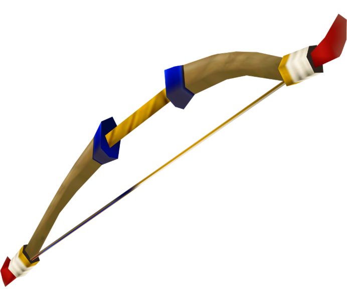 File:OoT3D Fairy Bow Model.png