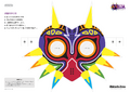 Printable of the Majora's Mask from Majora's Mask 3D