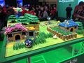 Diorama based on Mabe Village shown at the Link's Awakening for Nintendo Switch E3 2019 booth