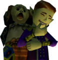 The Mask Salesman from Majora's Mask