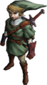 Artwork of Link with the Ordon Sword on his back