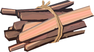 Wood model from Tears of the Kingdom
