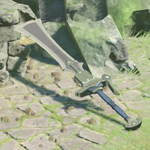 BotW Hyrule Compendium Knight's Claymore.png