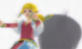 Zelda falling toward The Imprisoned