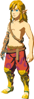 Desert Voe Trousers model from Tears of the Kingdom