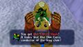 Goron Link obtaining Don Gero's Mask from Majora's Mask
