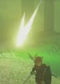 A Shock Arrow being shot at Link from Breath of the Wild