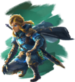 Link wearing the Champion's Leathers